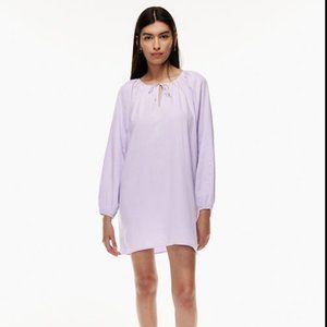 Aritzia Wilfred Free Dote Linen Dress